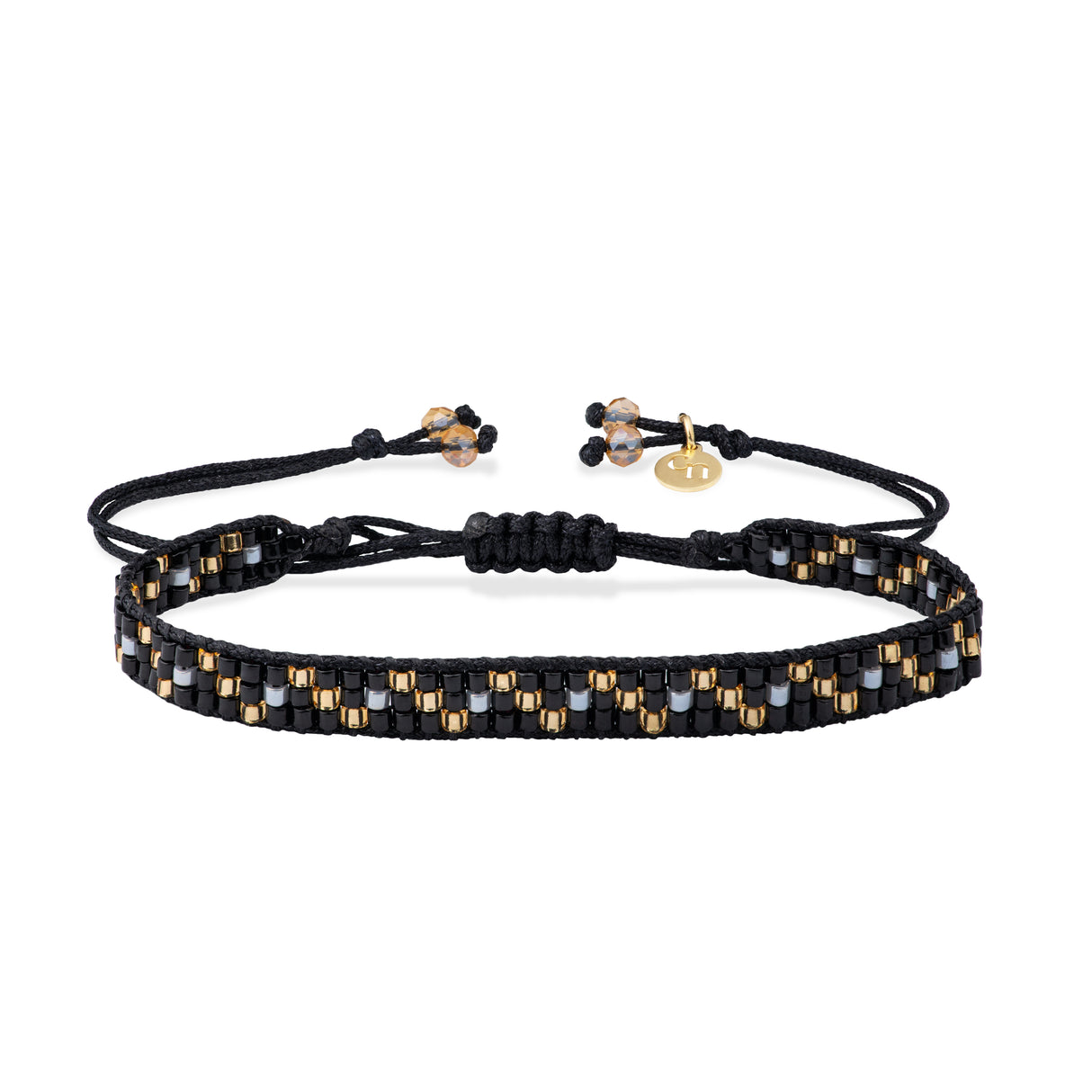 PULSERA LOOM LUXUS BLACK
