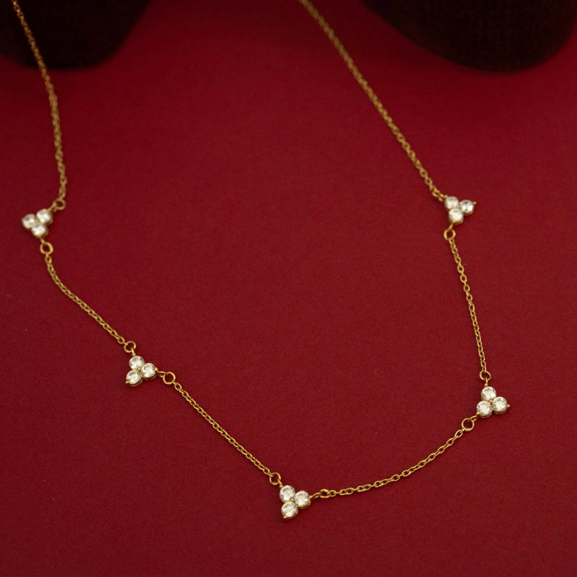 Collar Cz Celine Gold