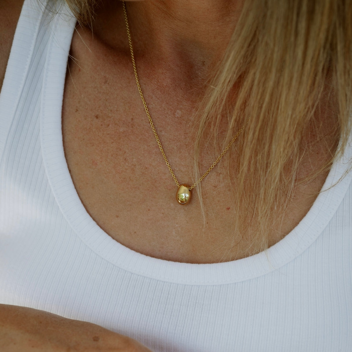 Collar Pebble Gold