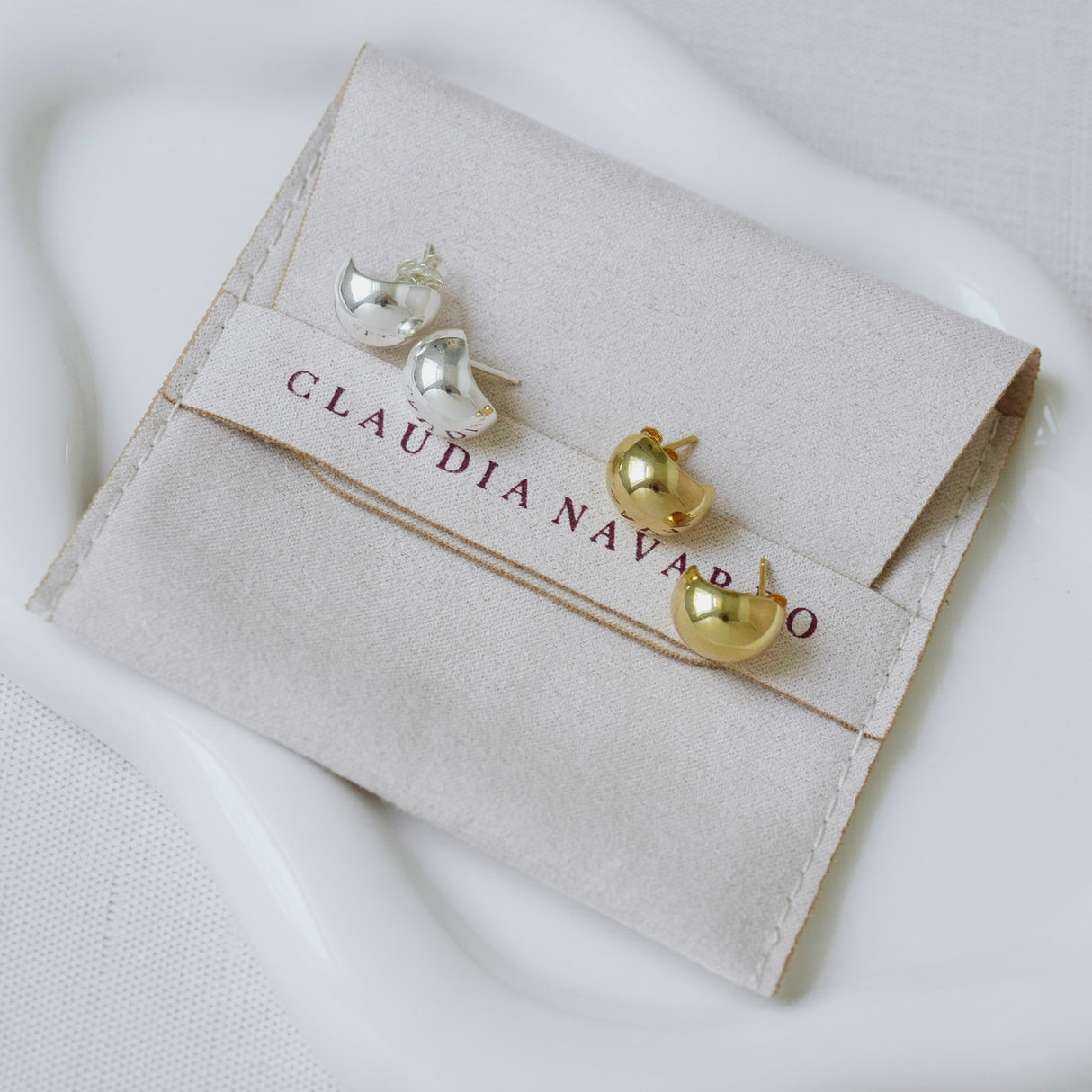 Arete Mini Coco Gold