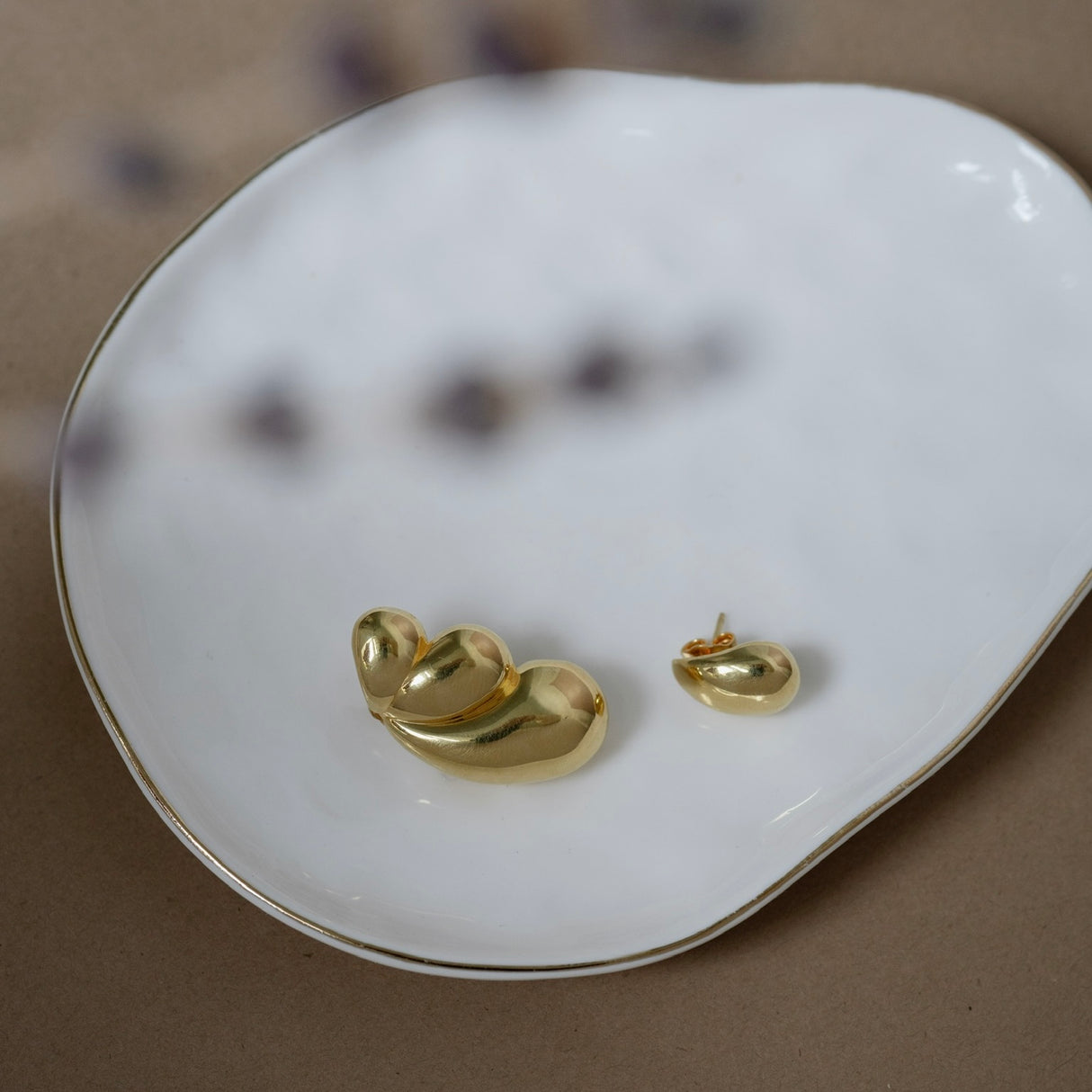 Arete Maxi Chloé Gold