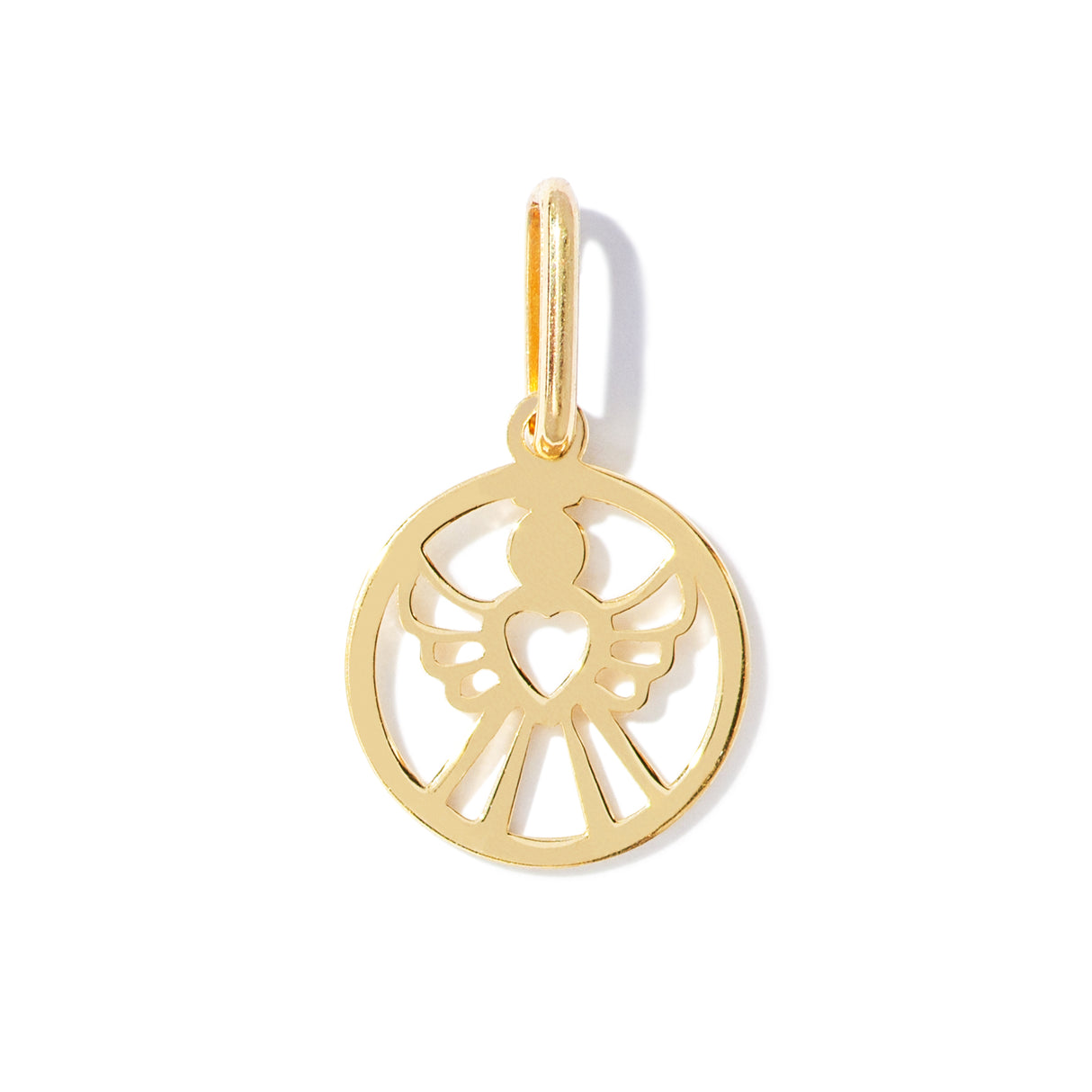 Dije Angel Corazon 18K