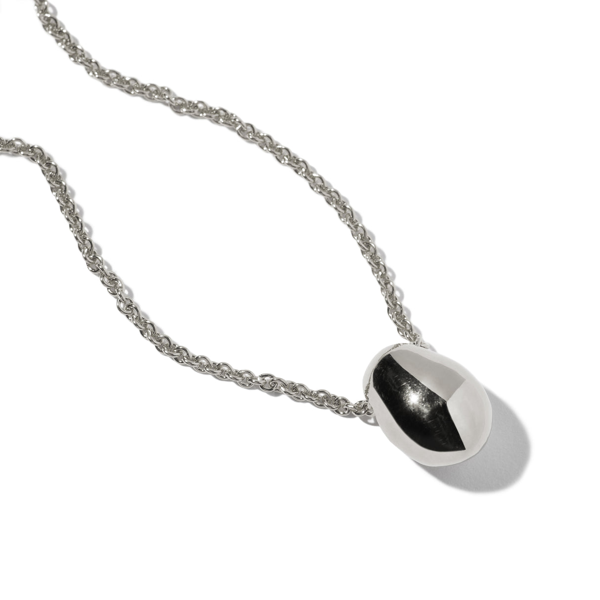 Collar Pebble Silver