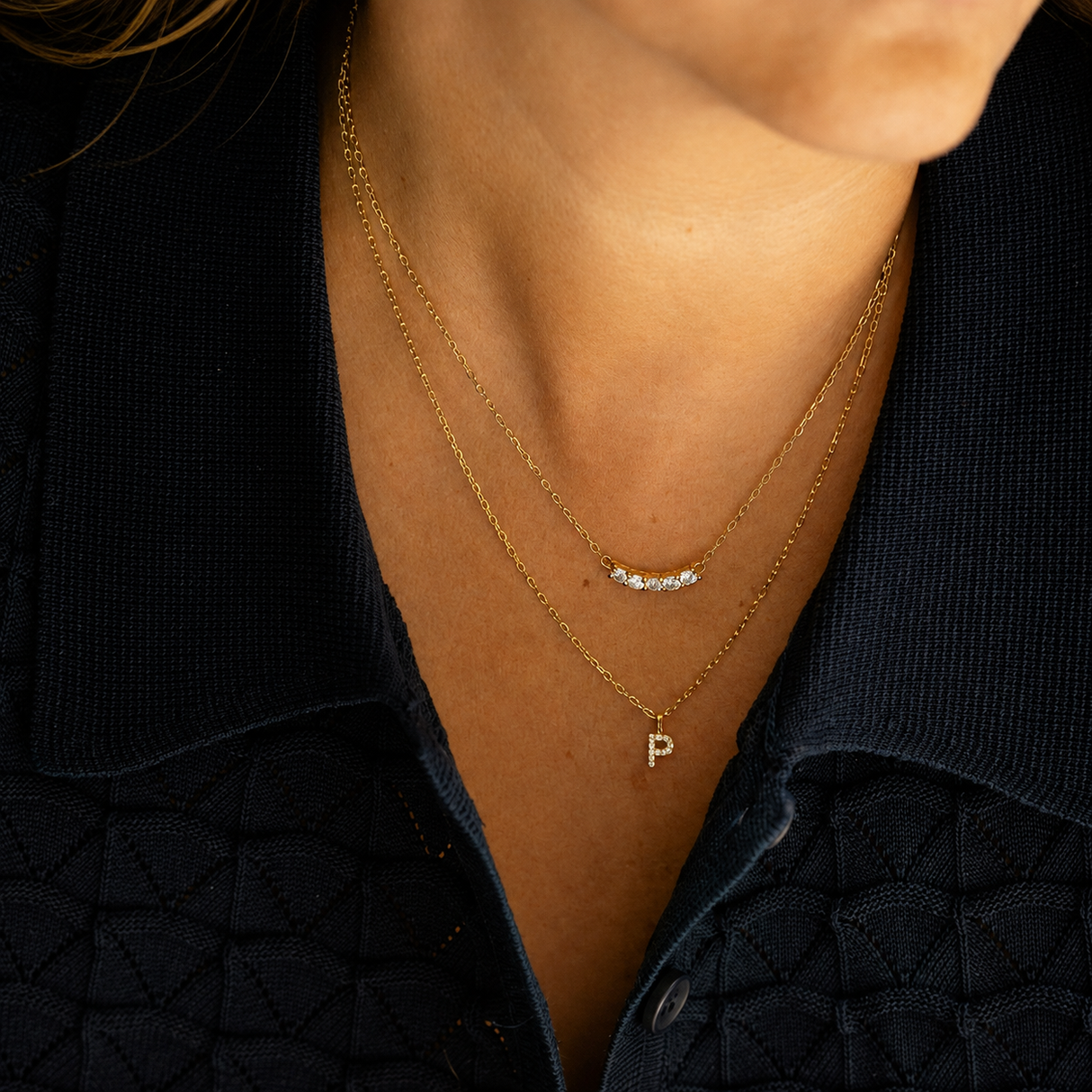 Collar Cz Amely Gold