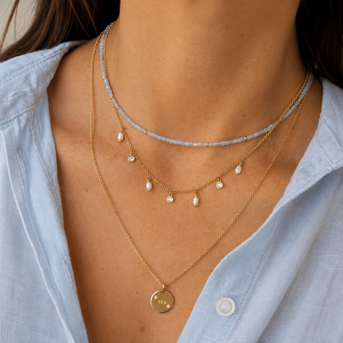 Collar Angelique 999 Gold