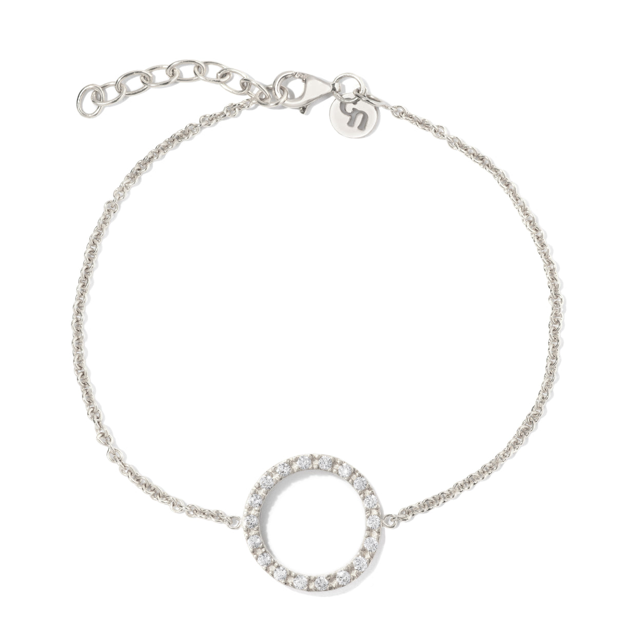 Pulsera Cz Atenea Silver