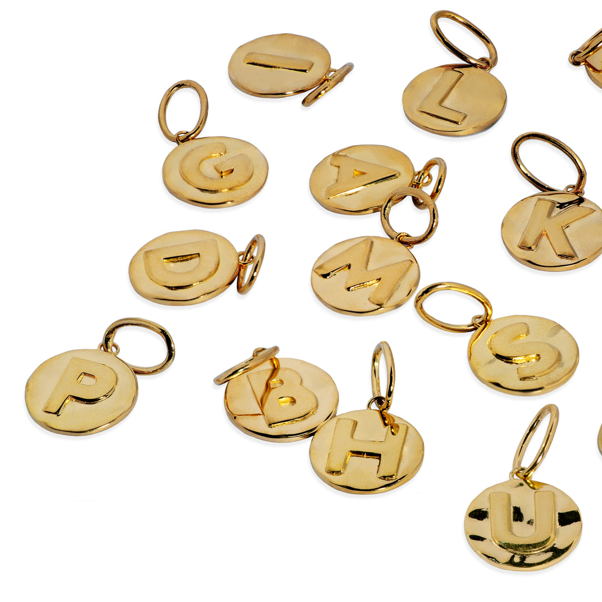 Charm Monogram Gold