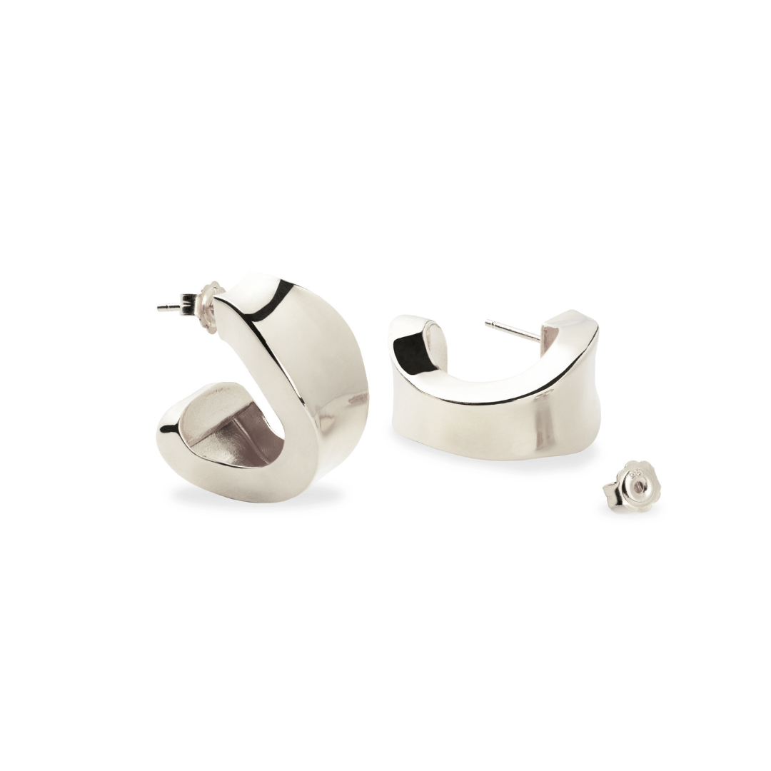 Hoop Bessie Silver