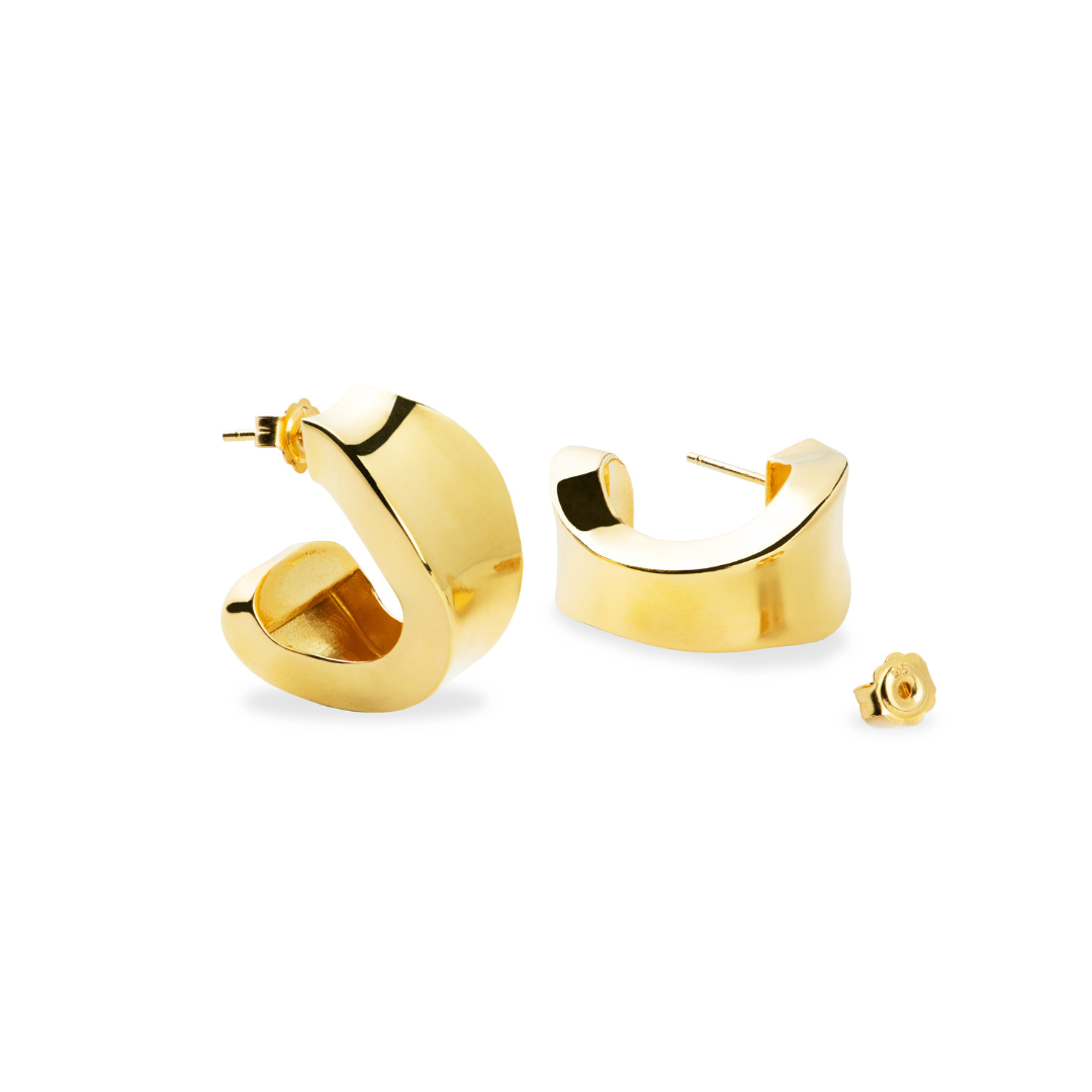 Hoop Bessie Gold