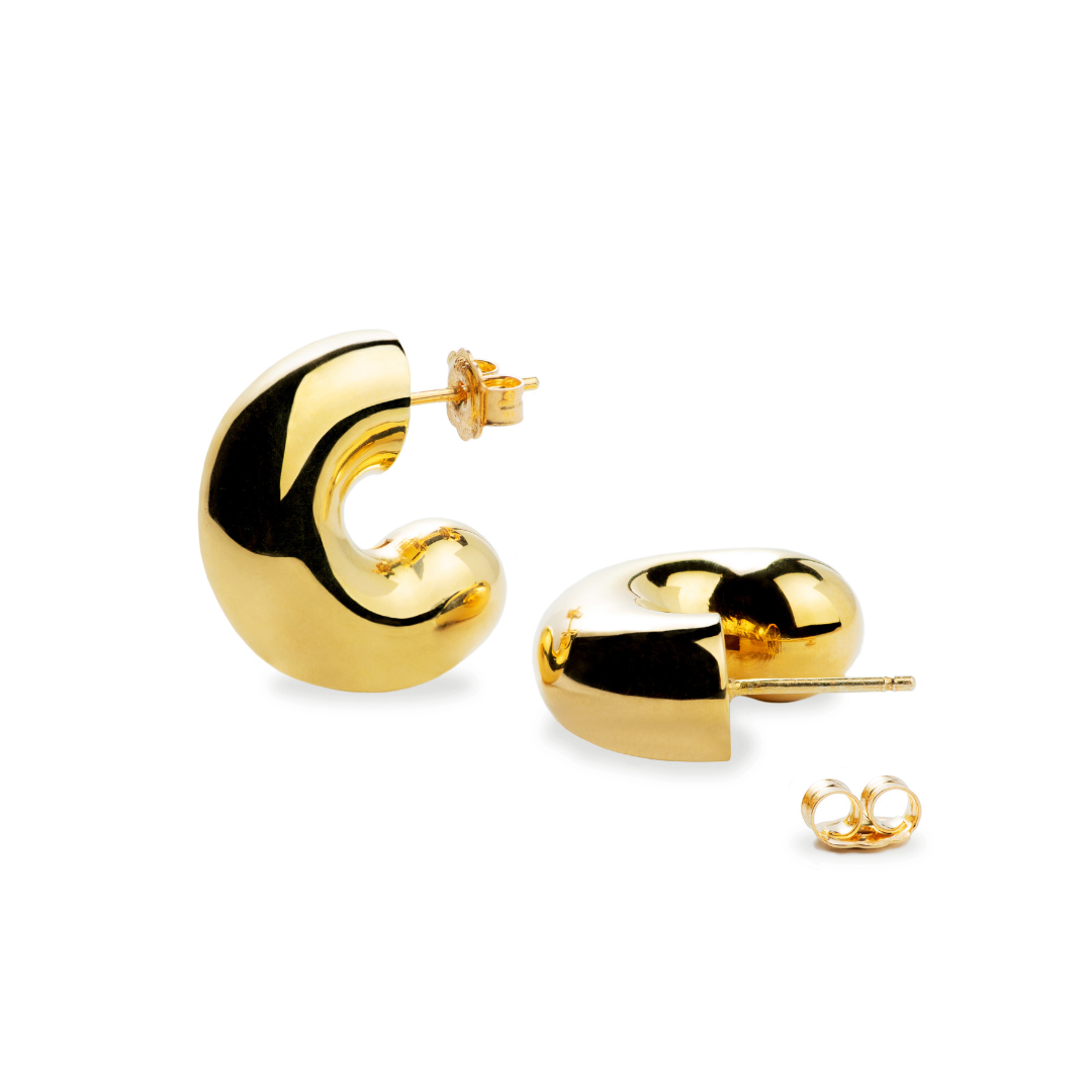 Hoop Lottie Gold