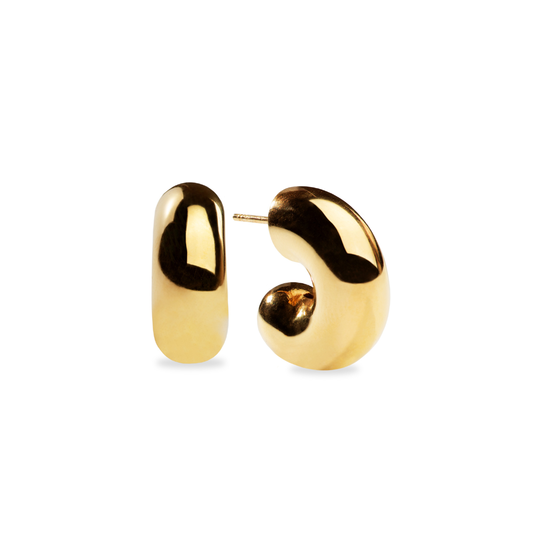 Hoop Lottie Gold