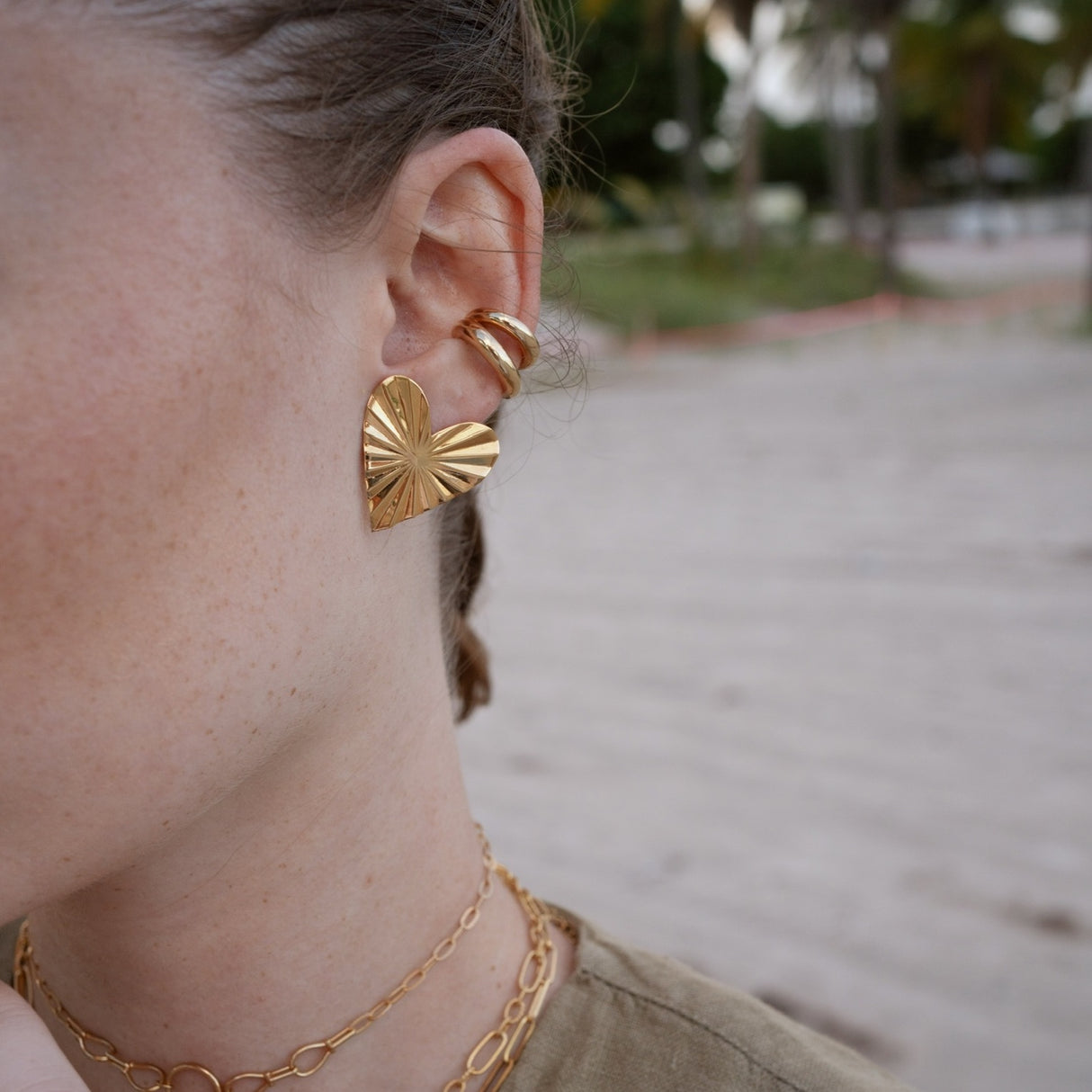 Arete Maxi Canes Gold