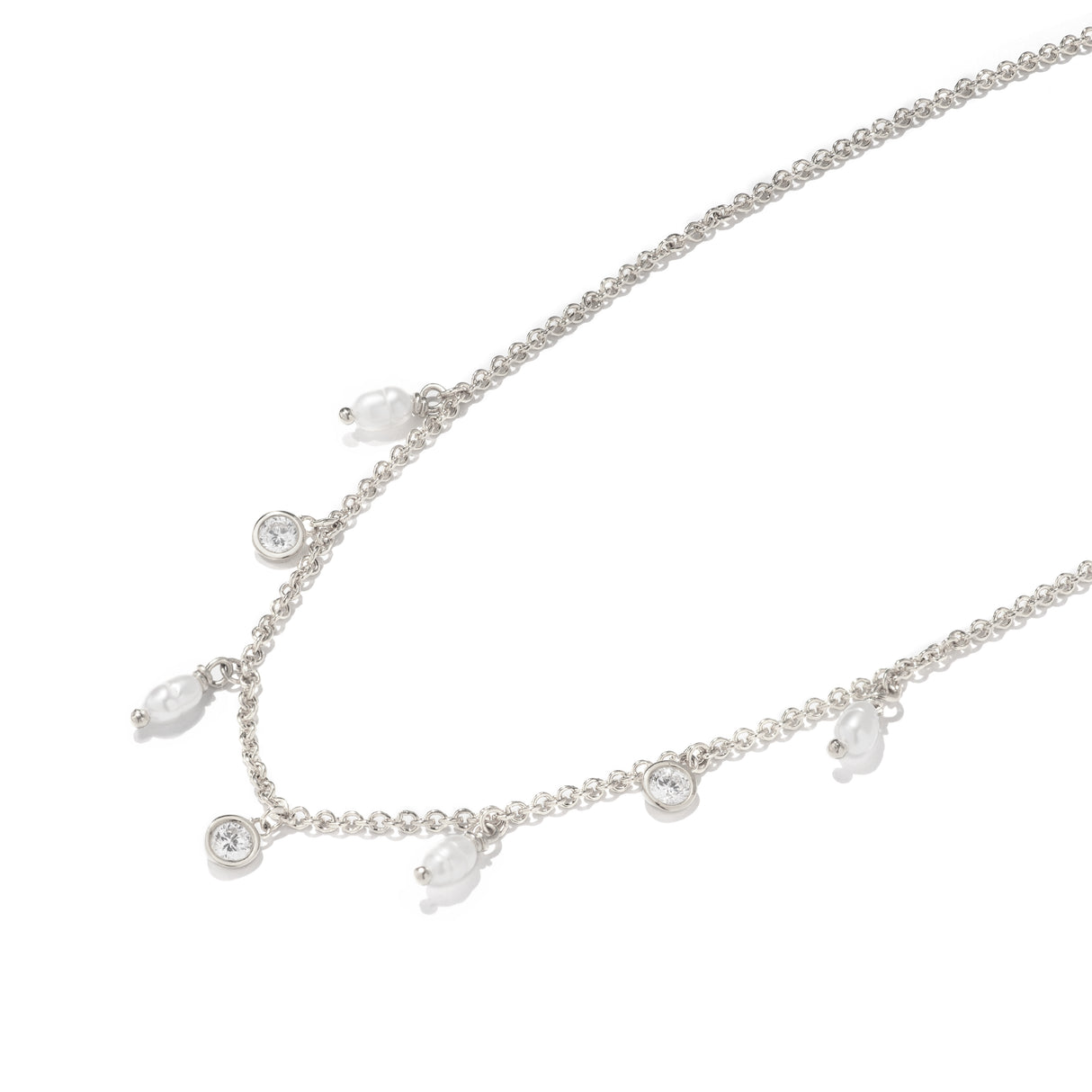 Collar Orli Pearl Silver
