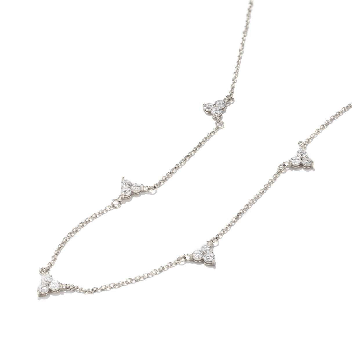 Collar Cz Celine Silver