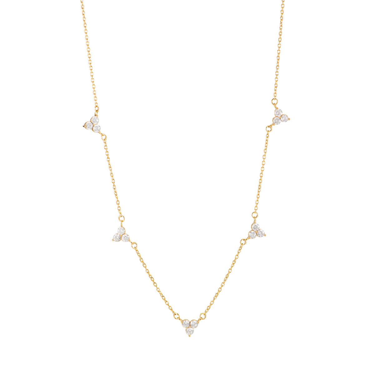 Collar Cz Celine Gold