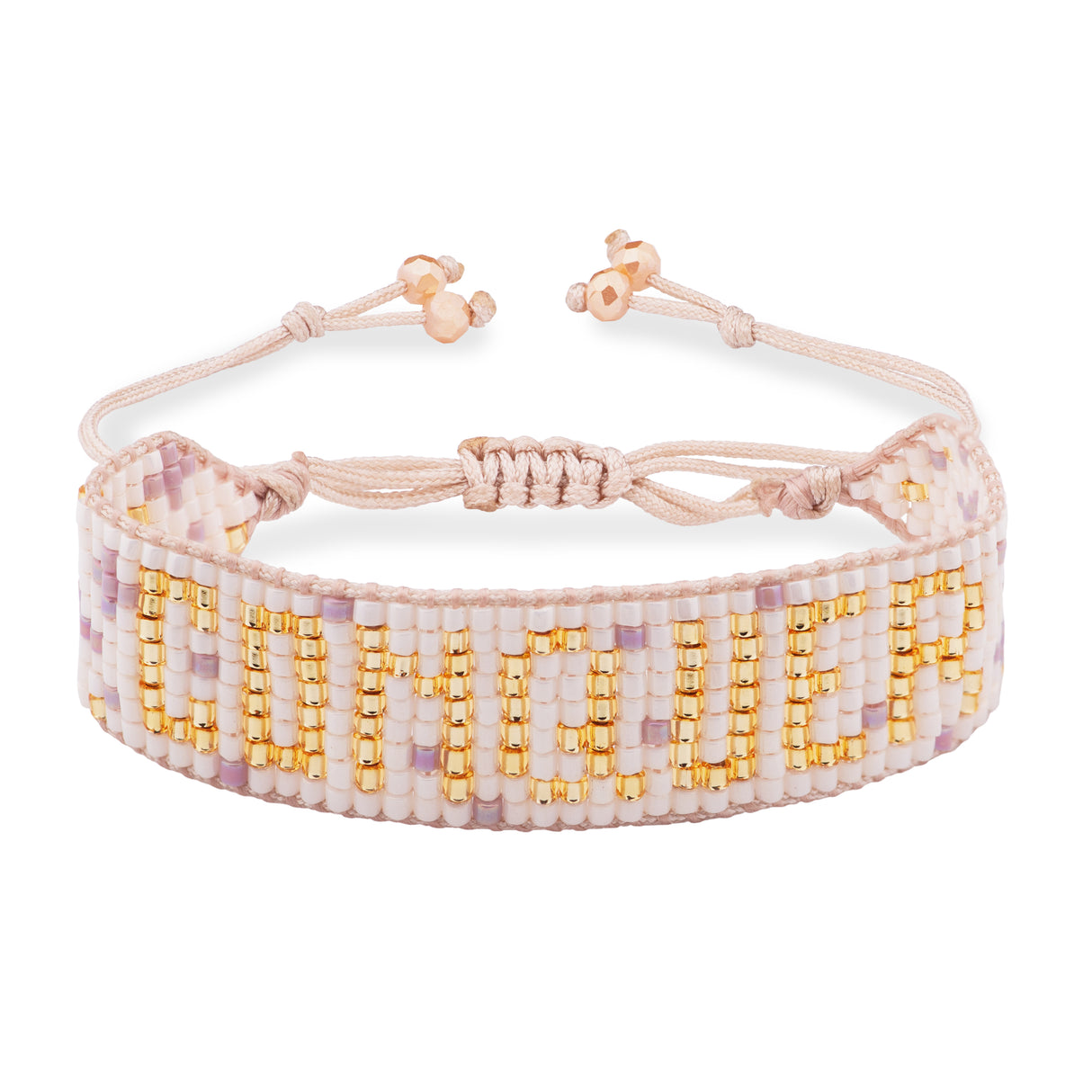 PULSERA LOOM CONQUER MALVA