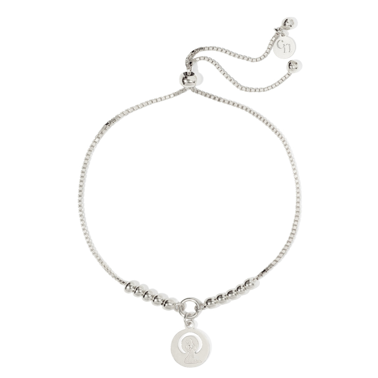 Pulsera Sabi Virgen Silver