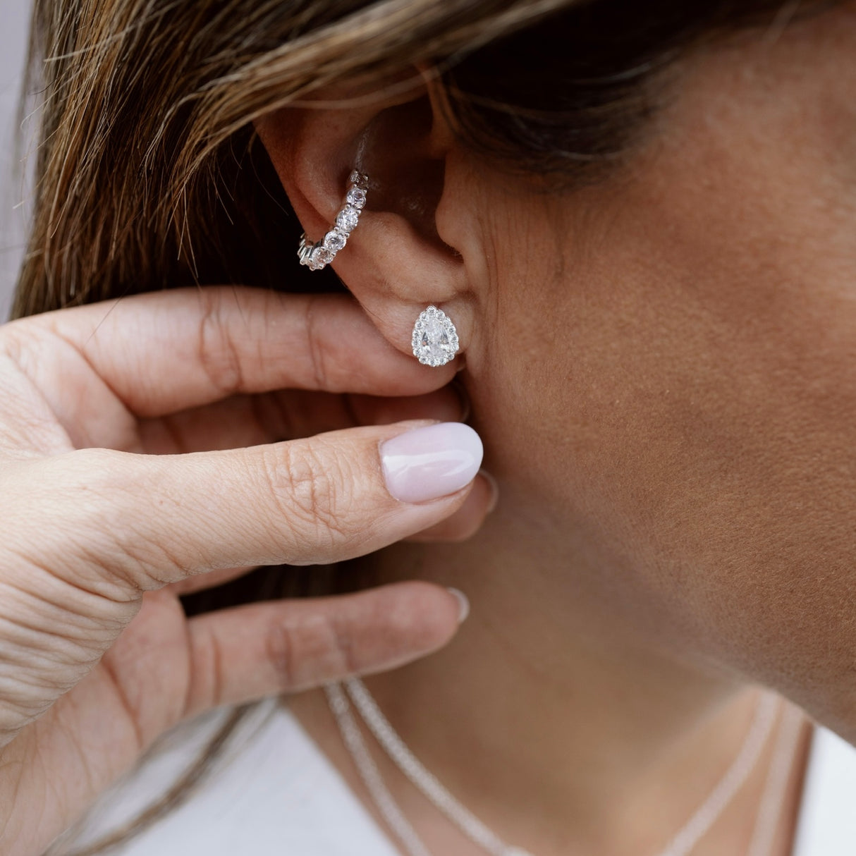 Arete Cz Auréa Silver