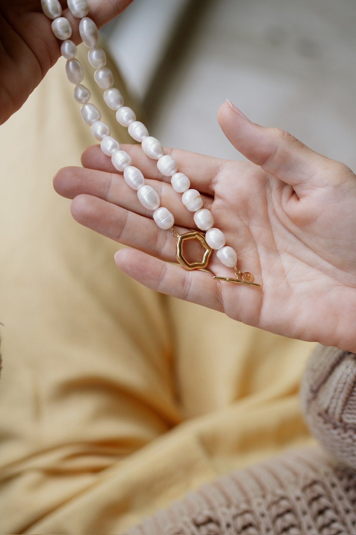 Gargantilla Alba Gold