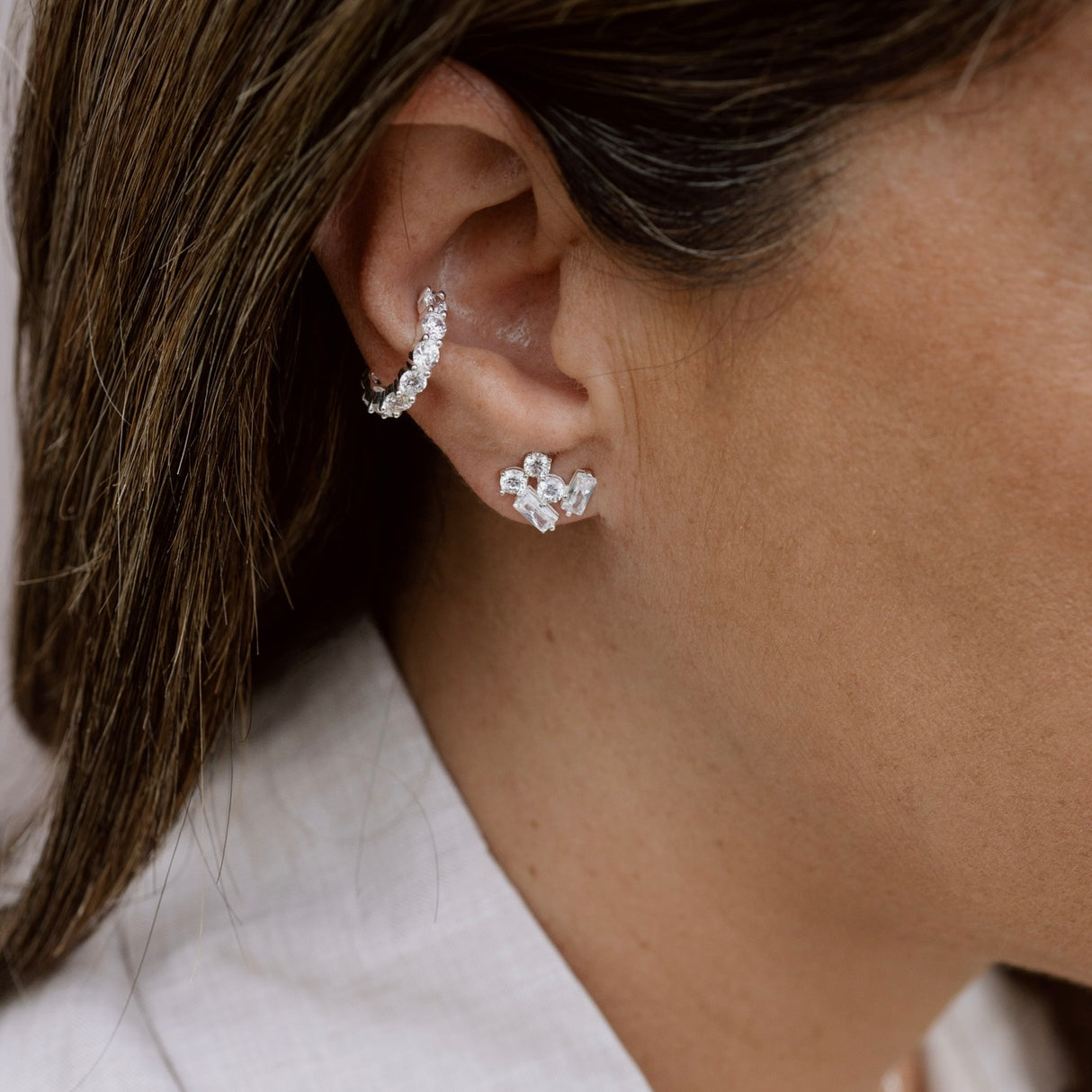 Arete Cz Celis Silver