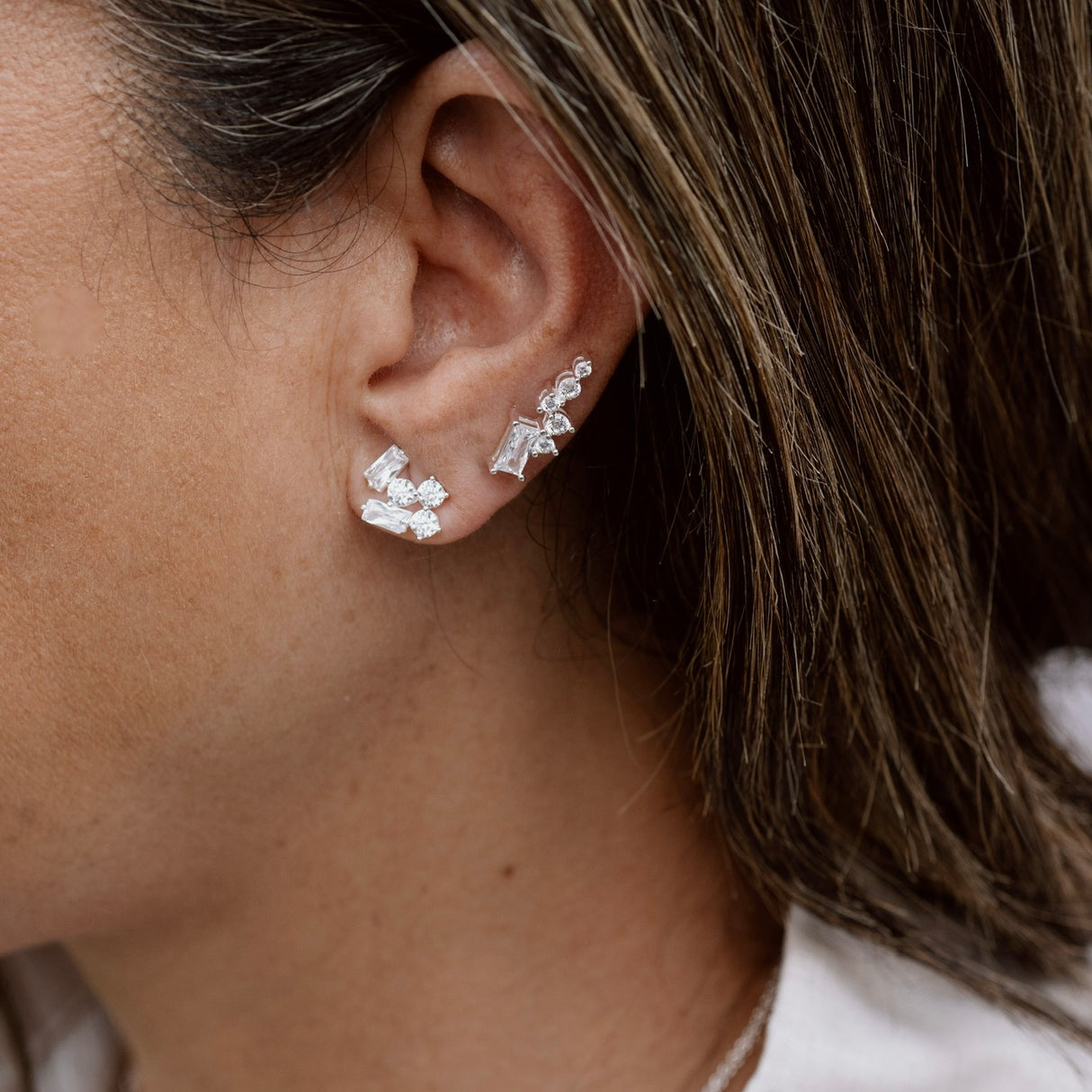 Arete Cz Celis Silver