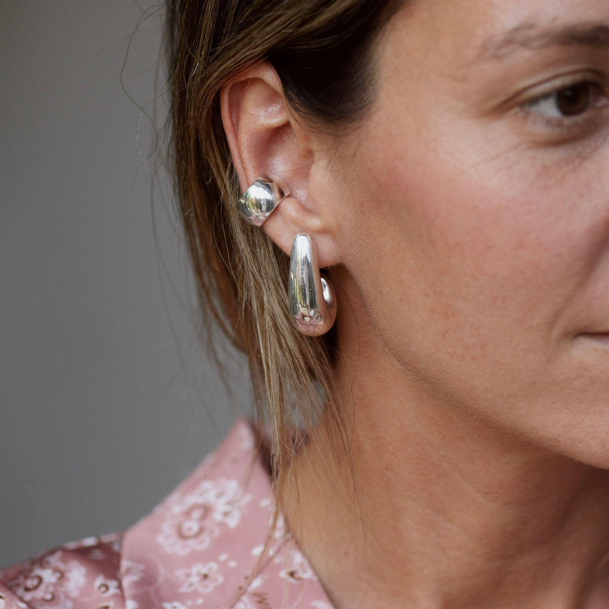 Arete Maxi Hook Silver