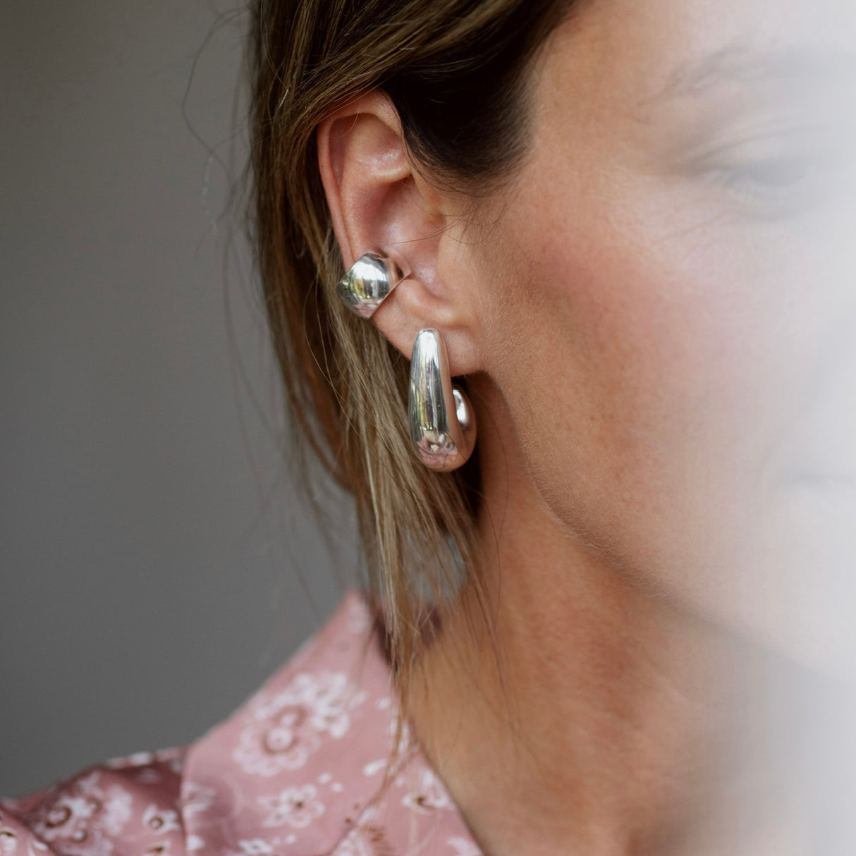 Arete Maxi Hook Silver