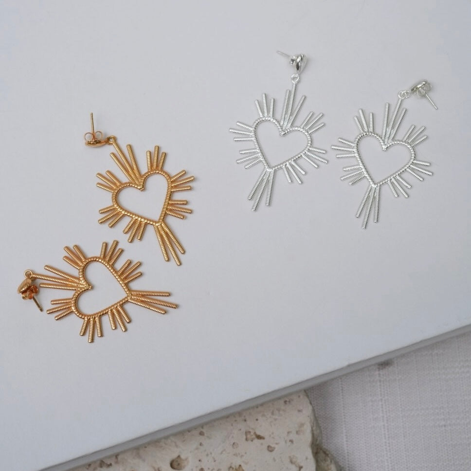 Arete Maxi Spica Silver