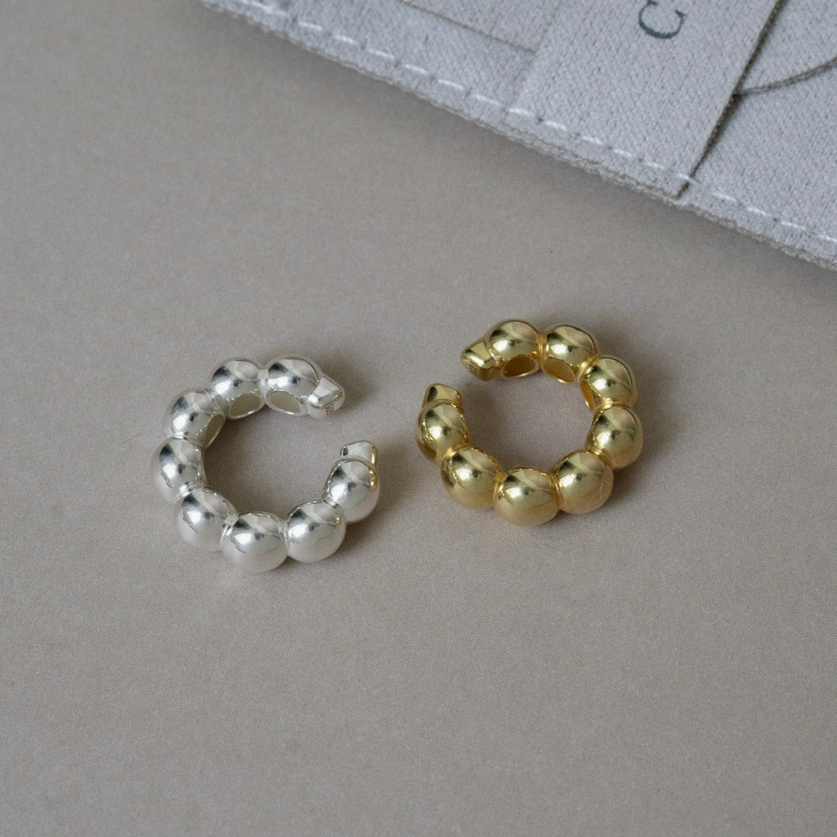 Cuff Dots Silver