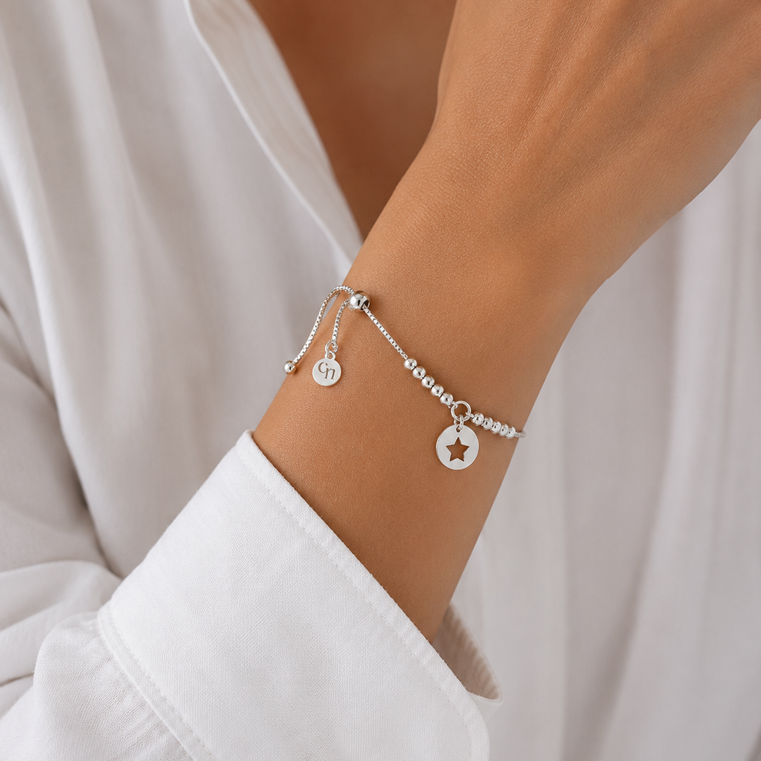 Pulsera Sabi Star Silver