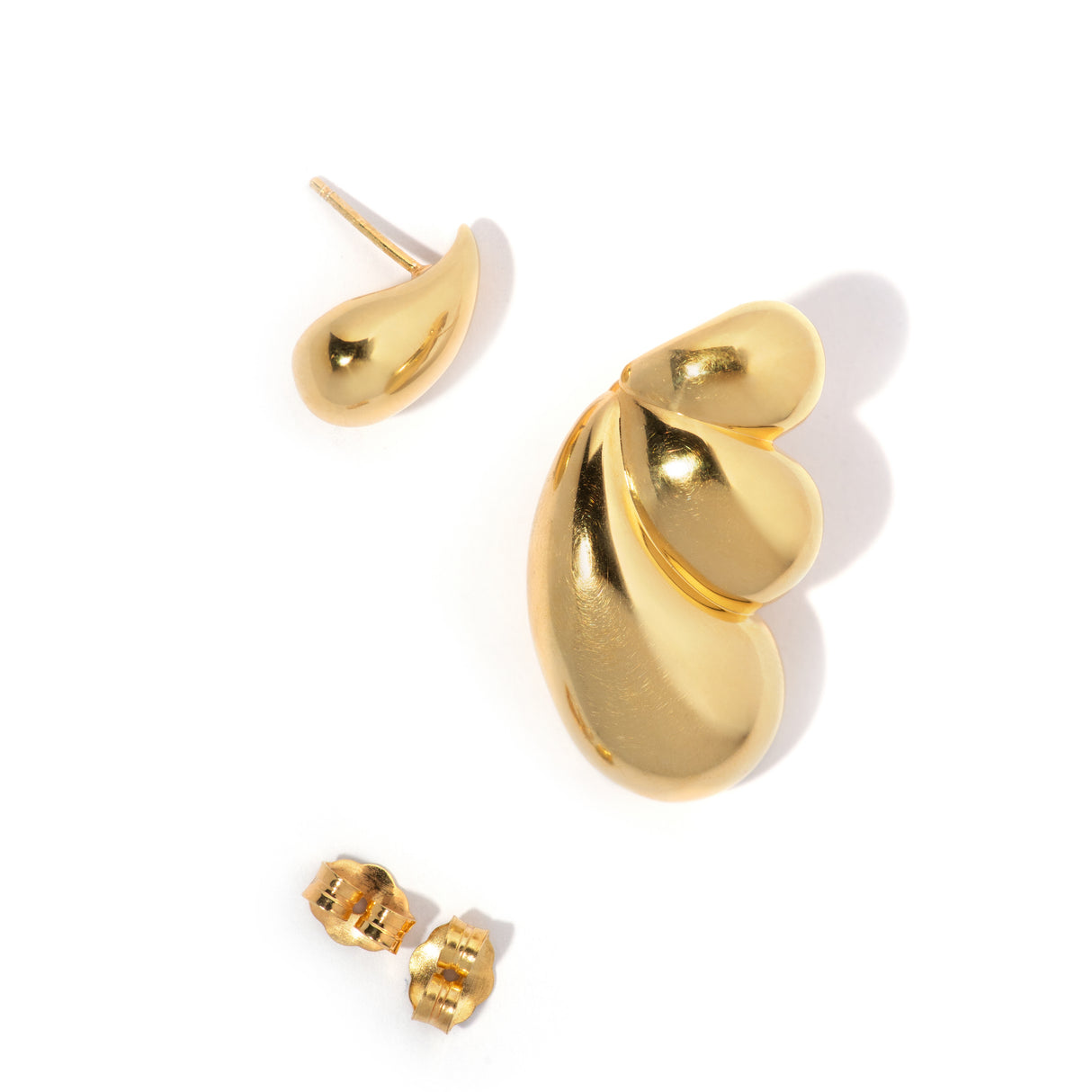 Arete Maxi Chloé Gold