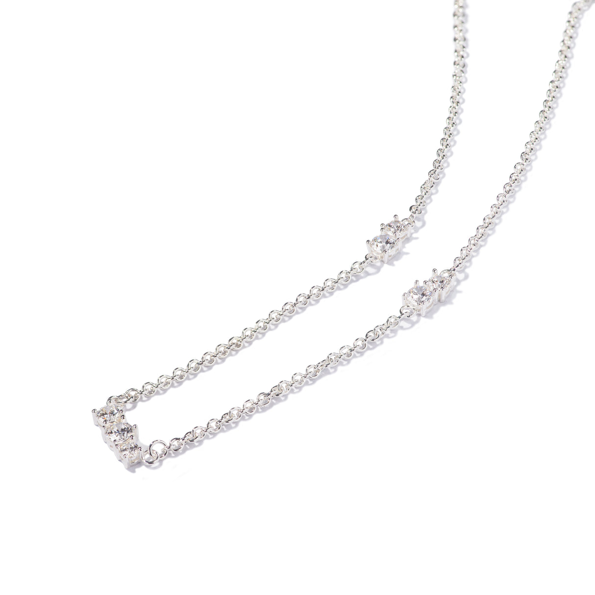 Collar CZ Solaris Silver