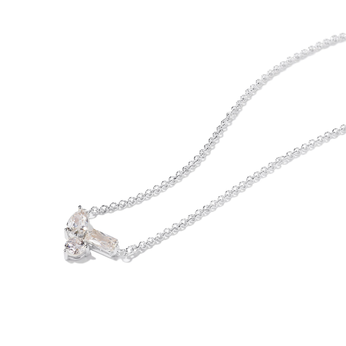 Collar CZ Borellia Silver