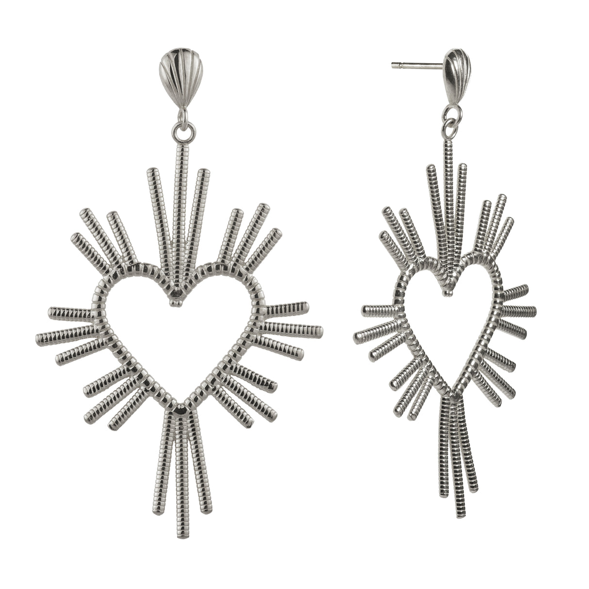 Arete Maxi Spica Silver