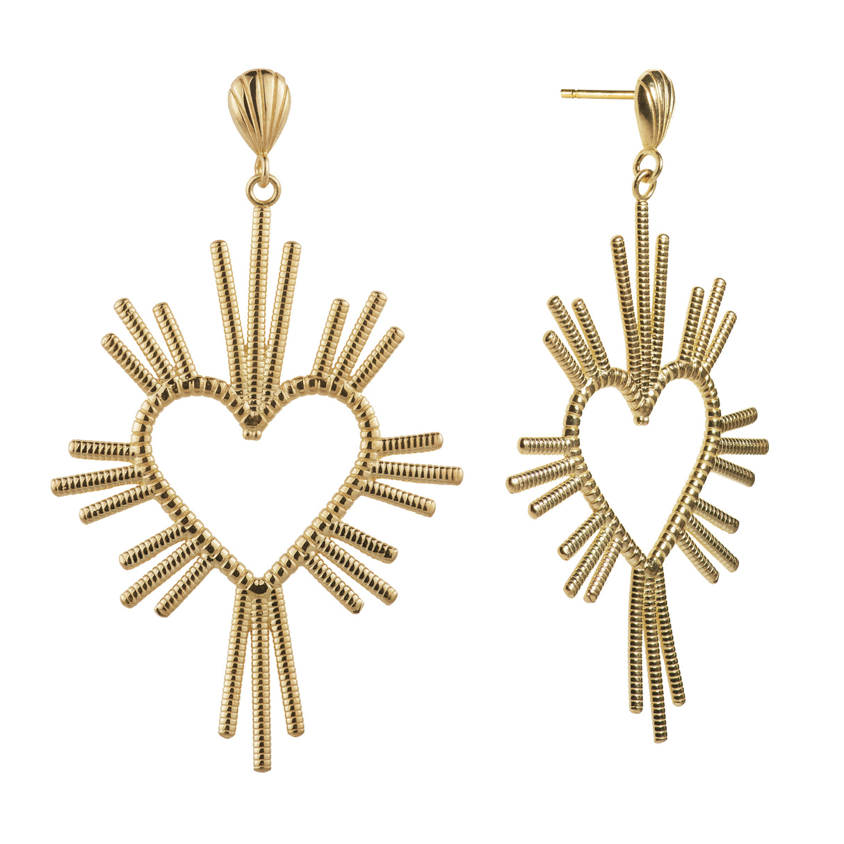 Arete Maxi Spica Gold