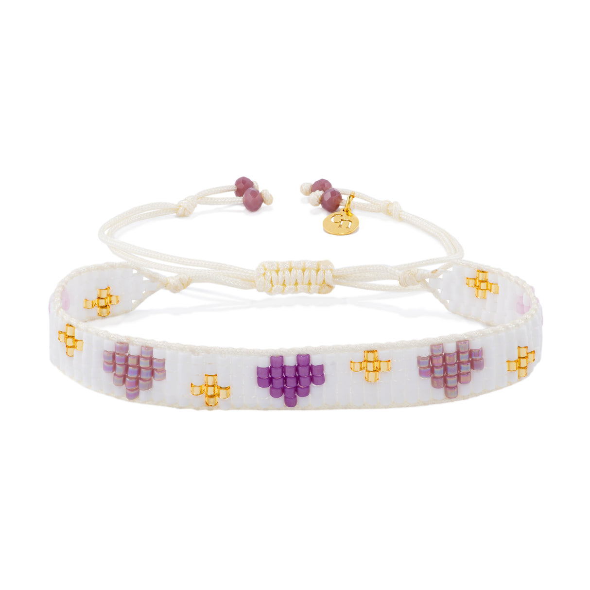 PULSERA LOOM ALMA MALVA