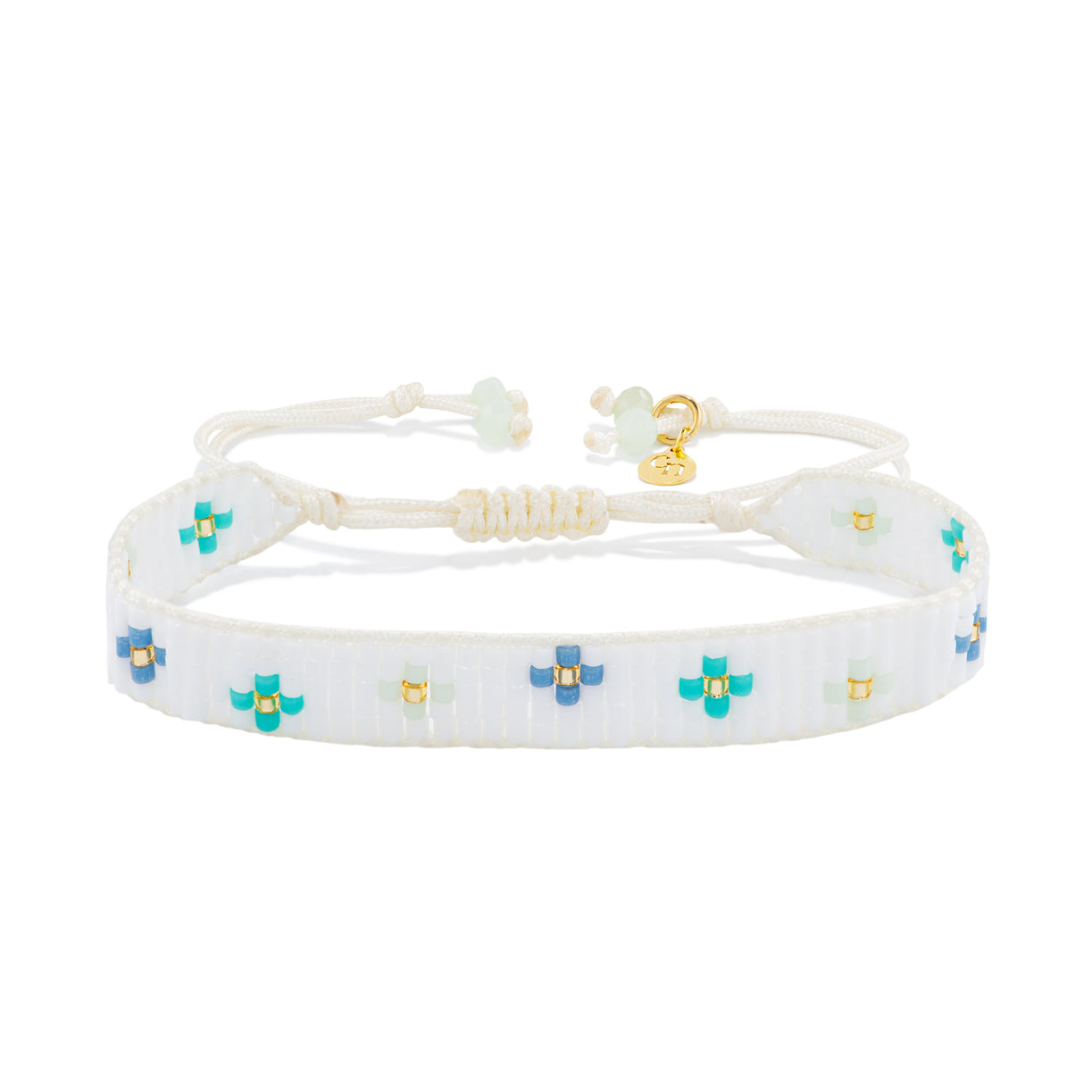 PULSERA LOOM BLOSSOM MINT