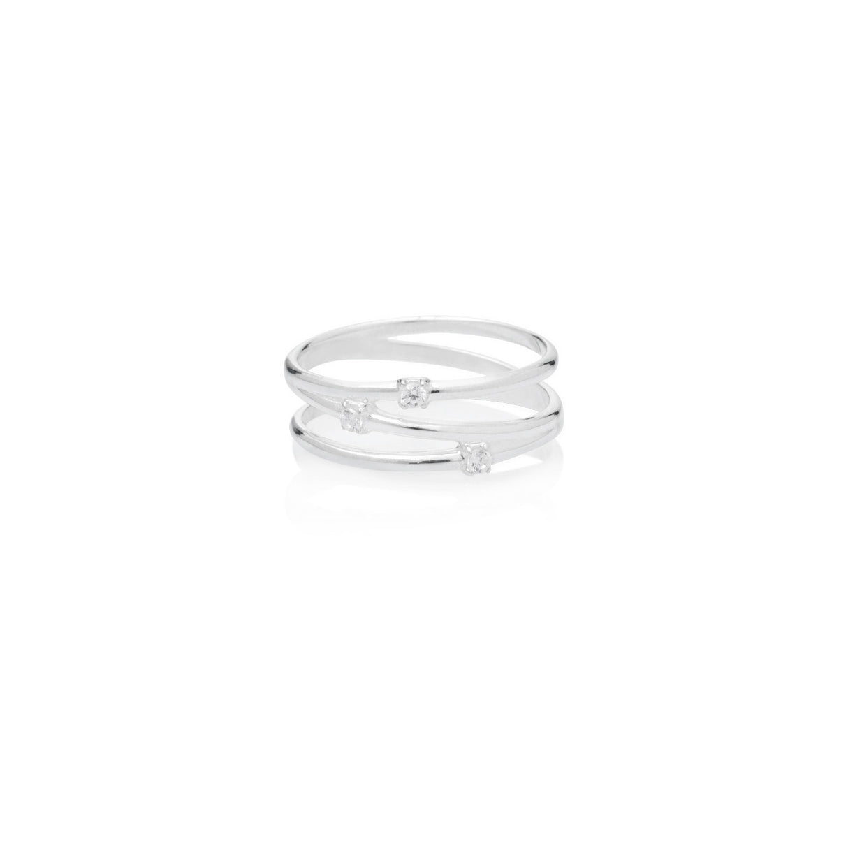 ANILLO TRINITY SILVER