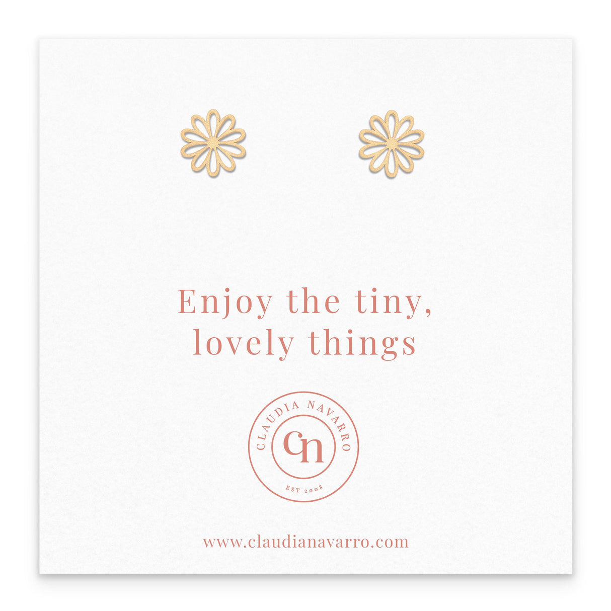 Arete Margarita Gold