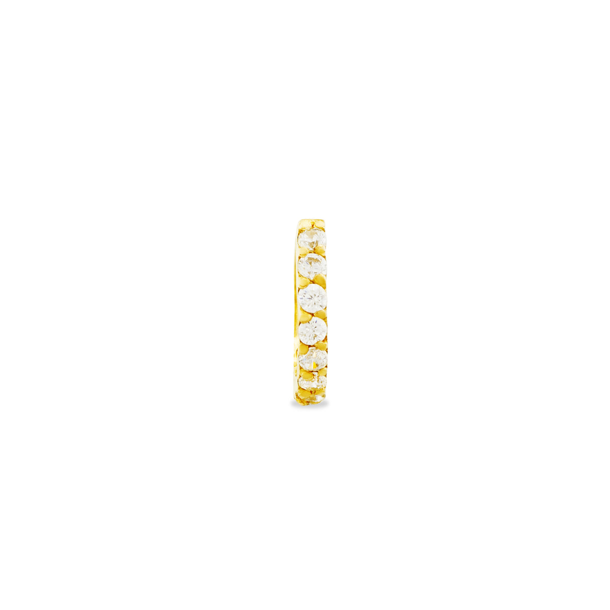 Stud Aro Cz Basic 1.5/7mm 14K