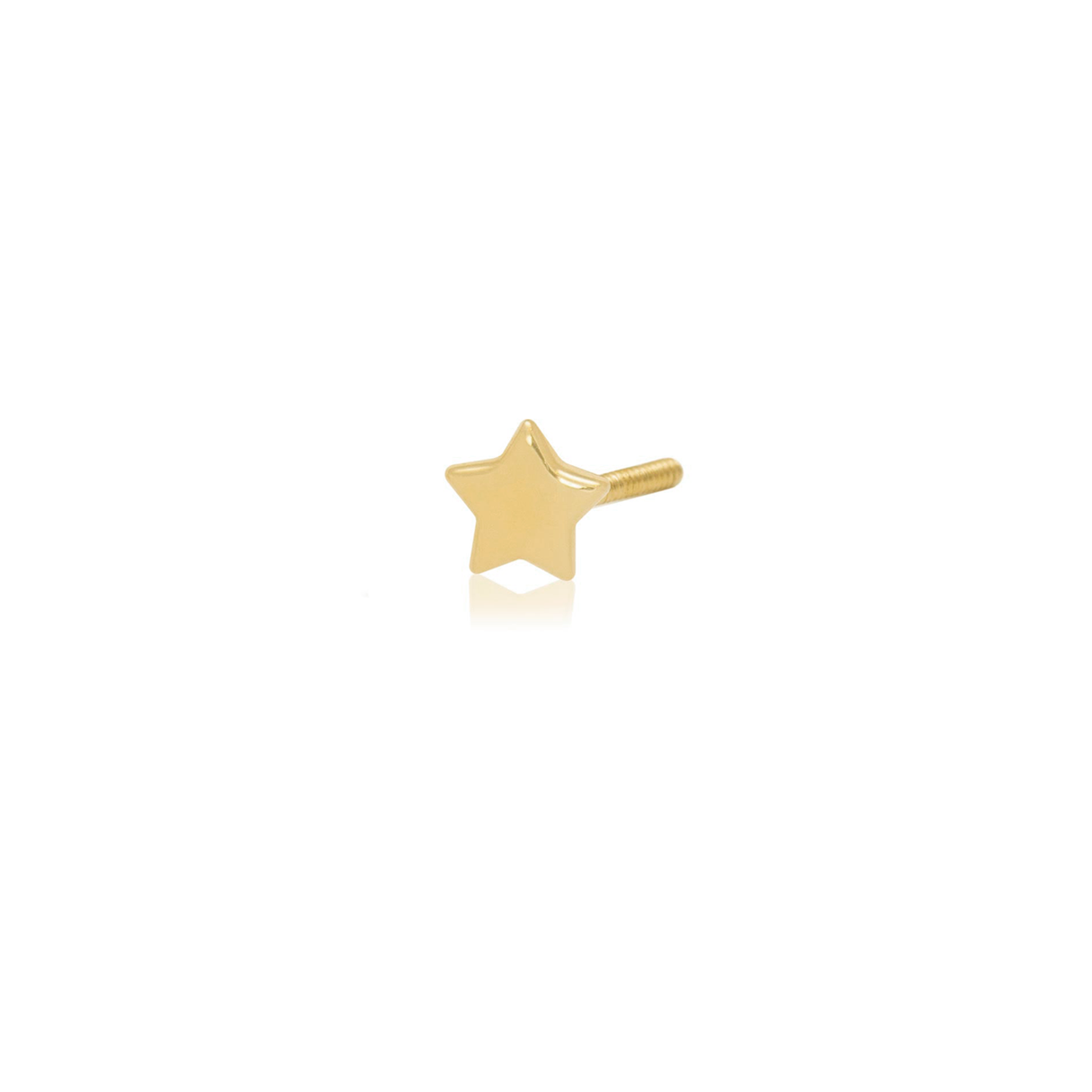 Stud Estrellita 18k