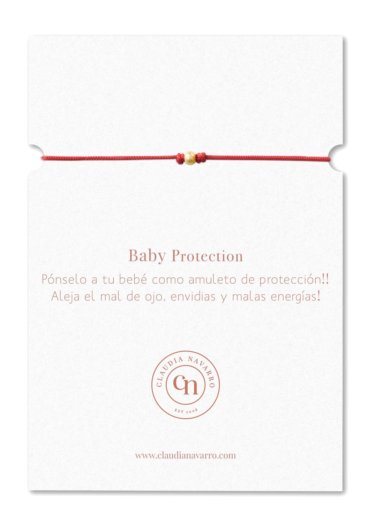 Pulsera Hilo Bolin Baby - Gold