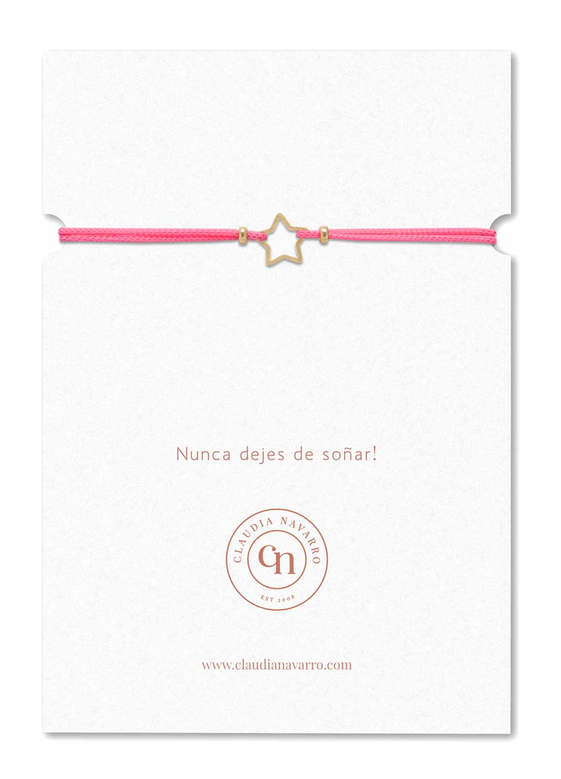 Pulsera Hilo Kids Estrella - Gold
