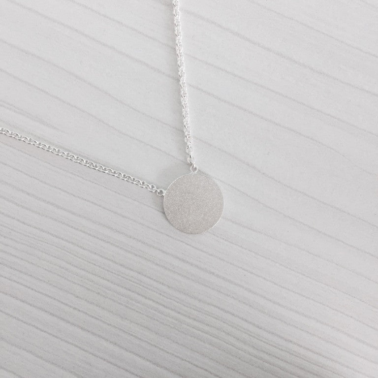 Collar Circulo Silver