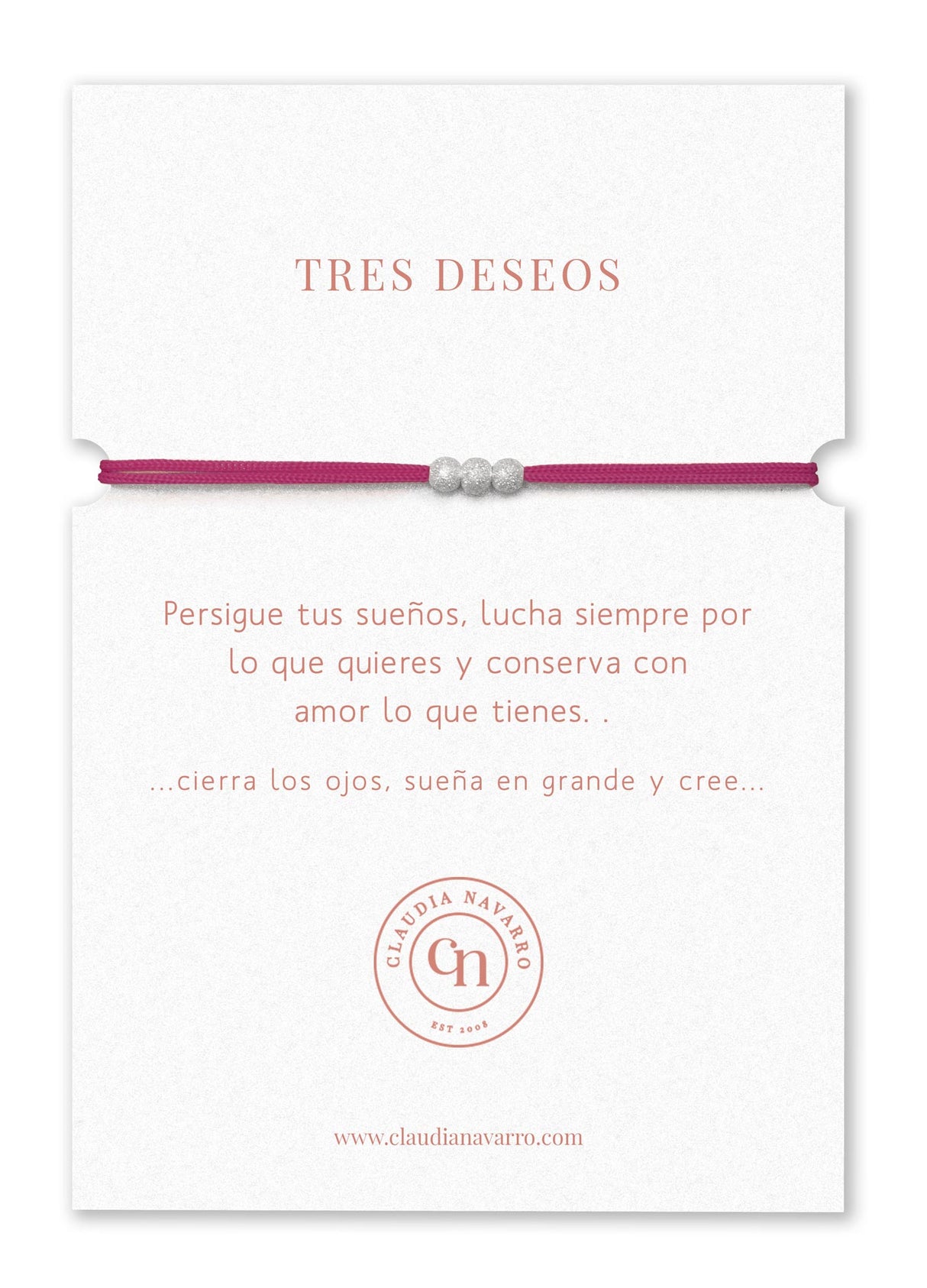 Pulsera Hilo Bolis Silver