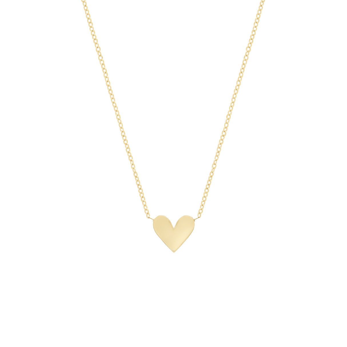 Collar Corazon Entero 18k