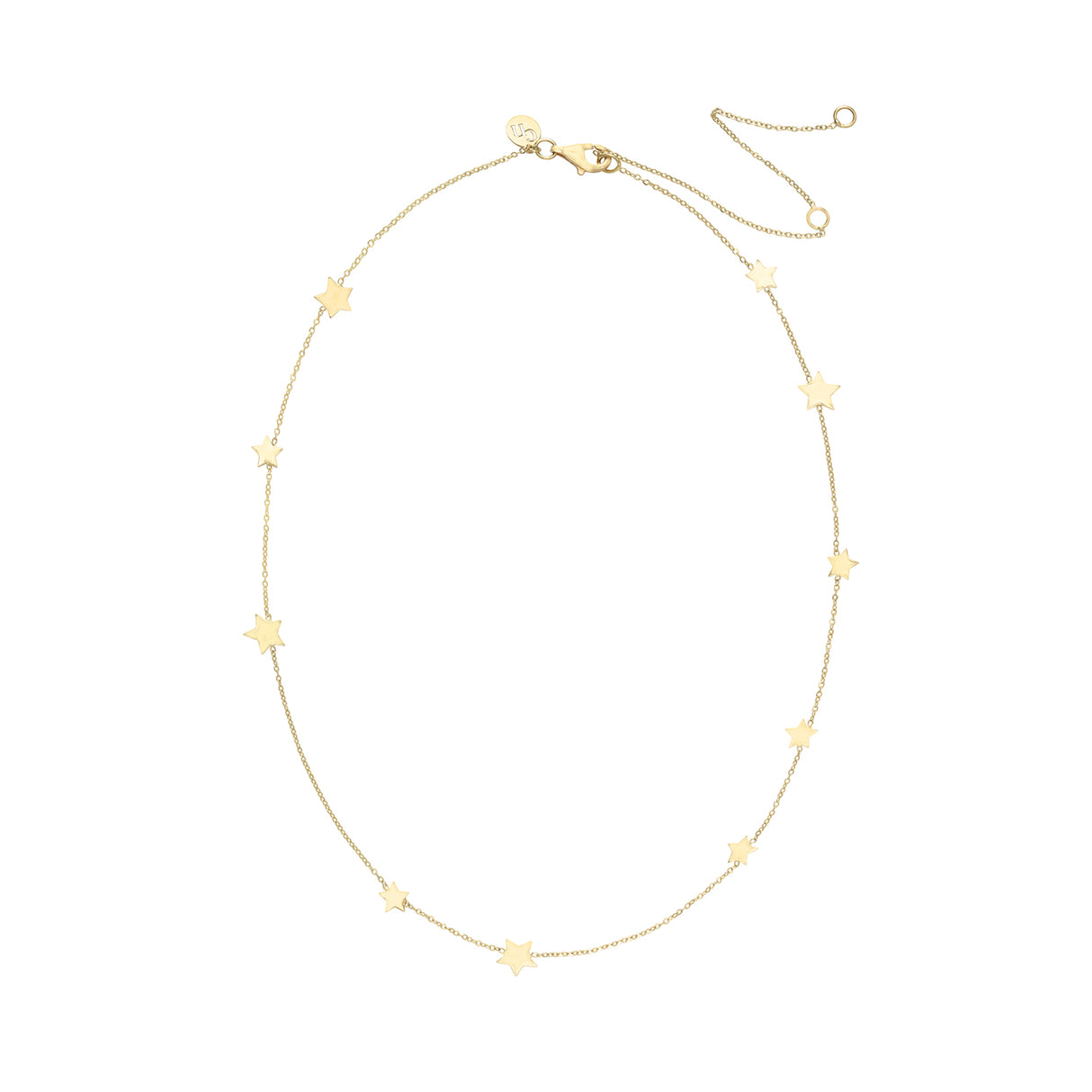 Collar Estrellitas 18k