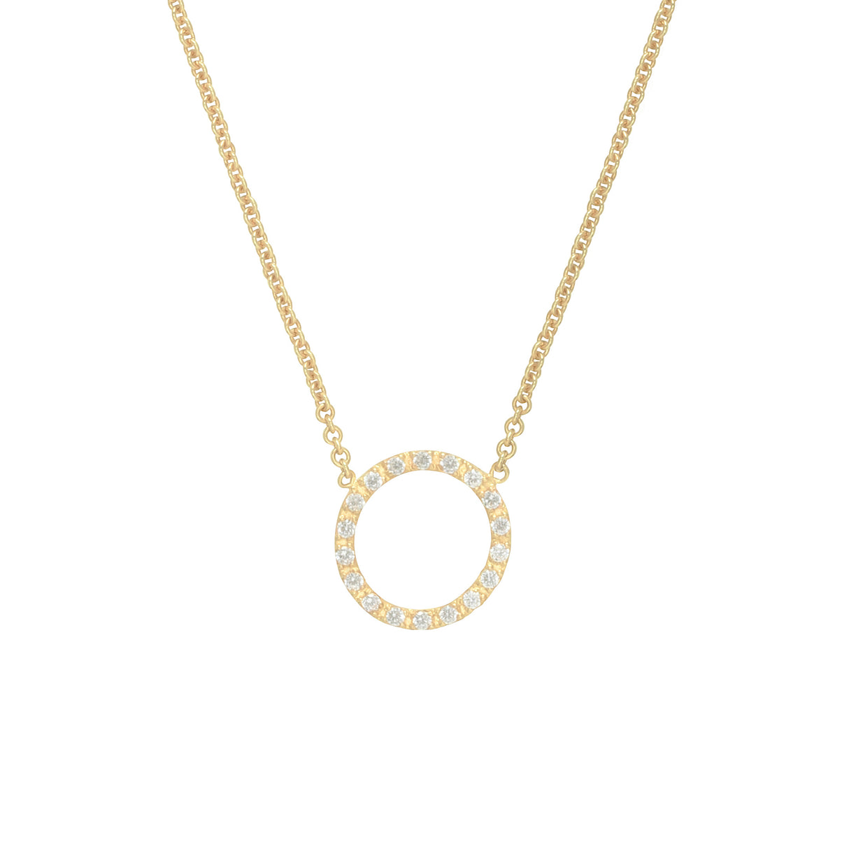 Collar CZ Atenea Gold