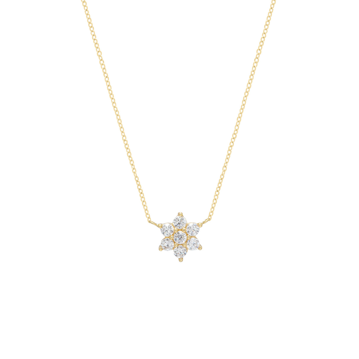Collar Roseta CZ 18k