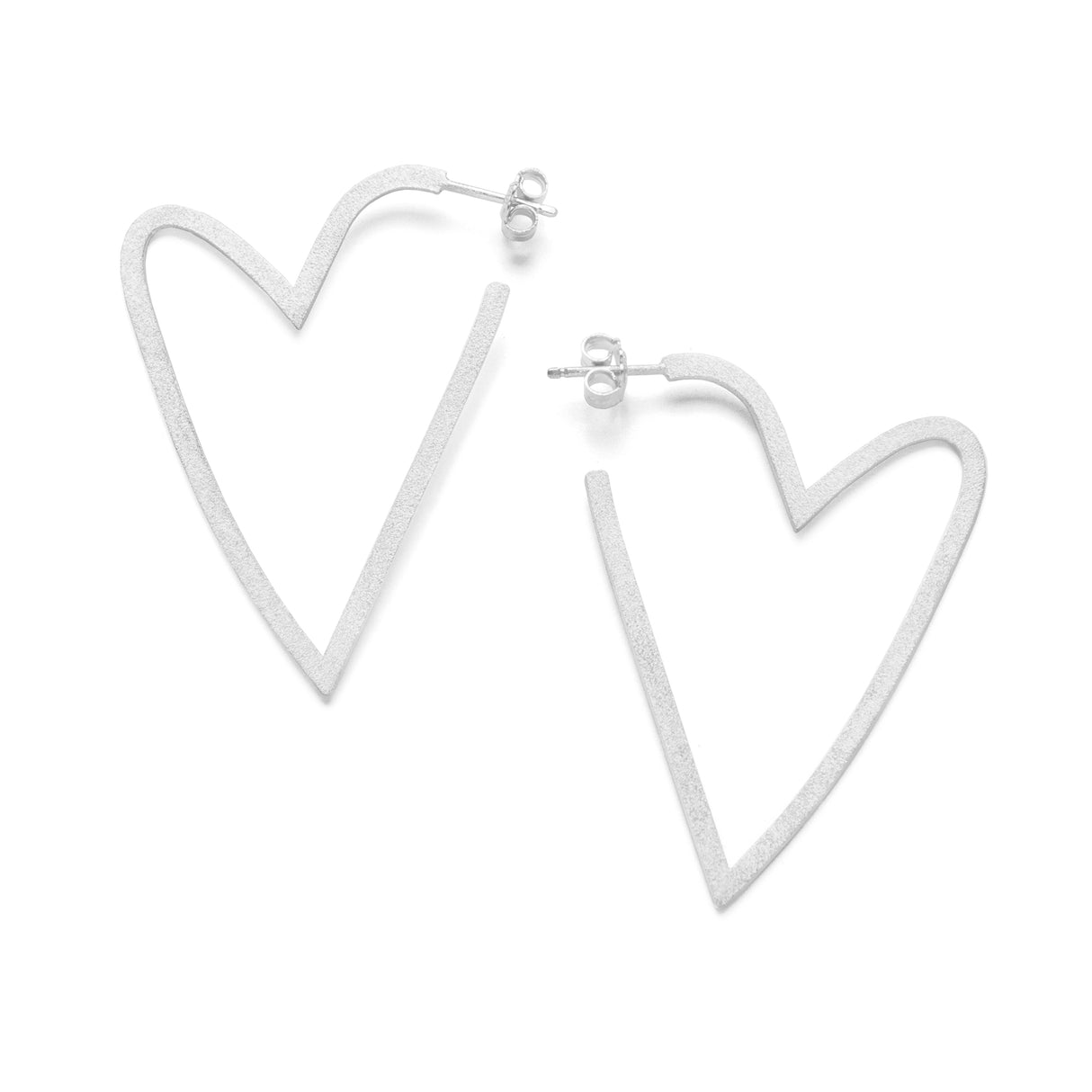 Argolla Corazon Silver